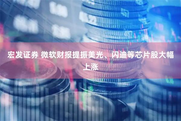 宏发证券 微软财报提振美光、闪迪等芯片股大幅上涨